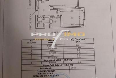 Apartament cu 2 camere decomandat în Central - 1