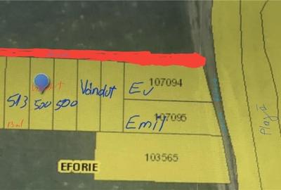 Teren de 500 mp, în Sud