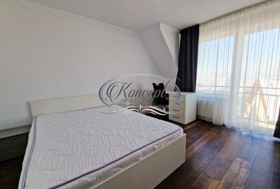 Apartament cu 3 camere semidecomandat, mobilat în Europa