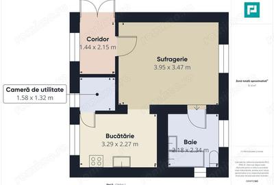 Casa moderna cu 2 corpuri, 5 camere in Pecica - 14