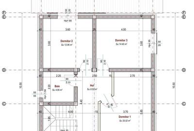 Casă cu 8 camere cu Teren 500 Mp în Moara