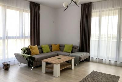 Apartament cu 2 camere semidecomandat, mobilat în Pipera - 1