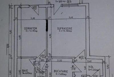 Apartament cu 2 camere decomandat în Războieni - 1