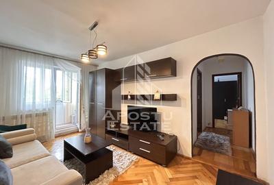 Apartament 3 camere, lângă Spitalul Județean, etaj 2, bloc anvelopat