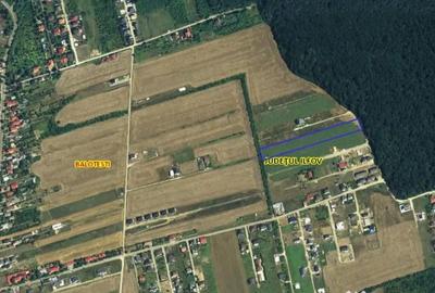 Teren de 8401 mp, în Balotești