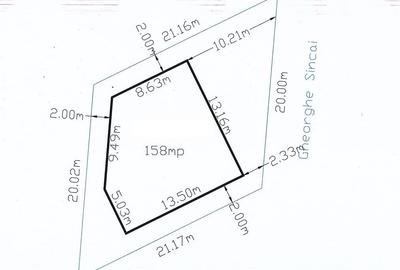 Teren Construcții intravilan de 363 mp, în Central - 2