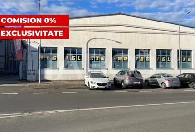 Hala 430mp cu vitrina 21m si birouri zona circulata Piata Cluj - 1