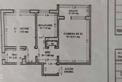 Apartament cu 2 camere decomandat în Tomis Nord - 13