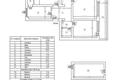 Apartament cu 4 camere decomandat în Albești - 3