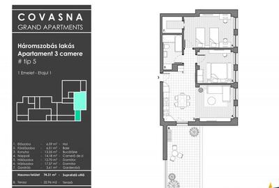 Edificiu cu proiect de apartamente aparthotel, Central, Cov - 10