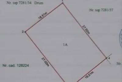 Teren de 500 mp, în Dârste