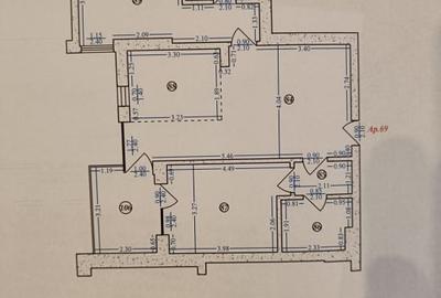 Apartament cu 3 camere decomandat în Aviației - 12