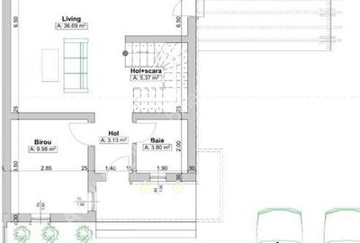 Duplex cu 4 camere cu Teren 250 Mp în Veterani - 5