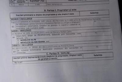 Teren de 2600 mp, în Jilava