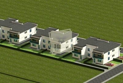 Casa 80 mpu cu 3 camere 2 bai si 170 mp curte in Sibiu