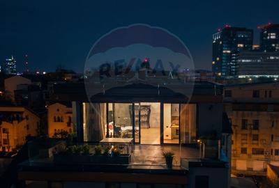 Penthouse cu 2 camere decomandat, mobilat în Floreasca - 5