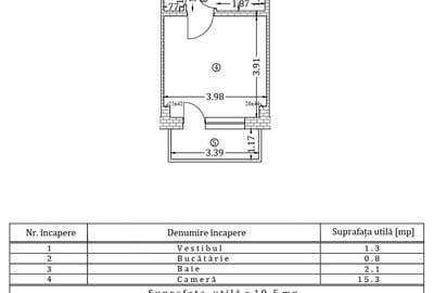 Garsonieră în Domenii - 6