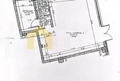 Spațiu comercial, de 128.91000366211 mp, în Bună Ziua - 3