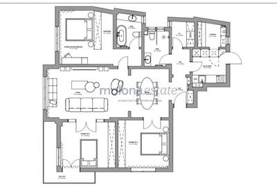 Apartament cu 4 camere în Ultracentral