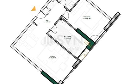Apartament cu 2 camere decomandat, mobilat în Herăstrău - 14