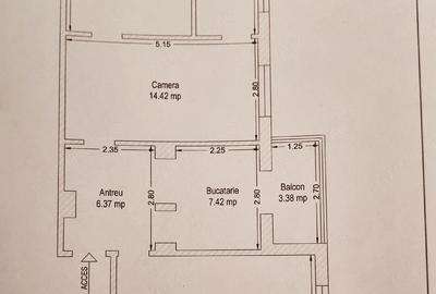 Apartament cu 3 camere decomandat în Alfa - 4
