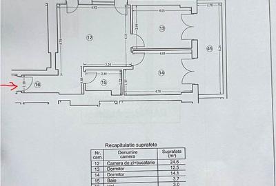 Apartament cu 3 camere semidecomandat în Fundeni - 29