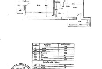 Pallady - Metrou vanzare apartament 2 camere - 12