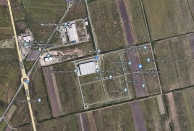 Teren, Ghiroda – Aeroport, 1180mp, ind, AC pt. Hala cu SU=350mp