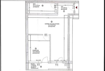 Apartament cu 2 camere decomandat în Central - 3