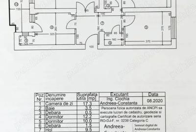 Apartament cu 3 camere decomandat în Calea București - 1