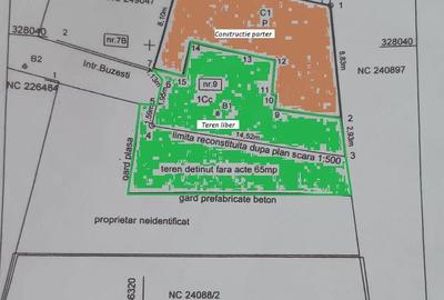 Teren de 223 mp, în Victoriei - 1