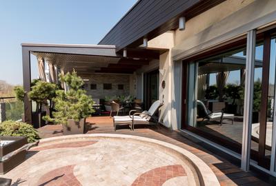 Penthouse parc Herastrau sos Nordului + 400 mp curte cu piscina - 3