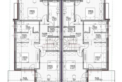 Casa moderna 192 mp, 5 camere, Living, Bucatarie, ansamblu premium - 8