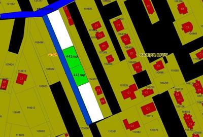 Teren intravilan 2 loturi  St.1246mp(vezi schita) ,drum 7m latime,str.Grivita! - 2