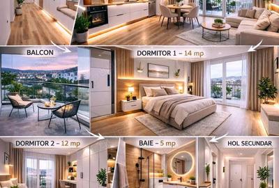 Apartament cu 2 camere decomandat în Central - 2