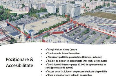 Spatiu Comercial 91 MP - Vitrina 12ML | Vulcan Residence - S - 1