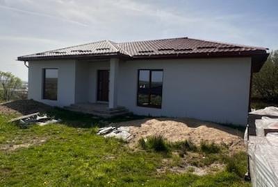 TAUTII DE SUS, casa pe 1 nivel 150mp -semifinisata, 5ari teren ! - 6