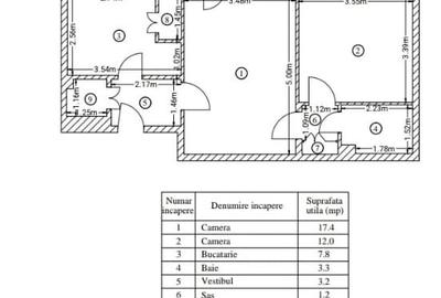 Apartament cu 2 camere semidecomandat în Brâncoveanu - 12