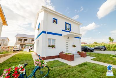 Casă individuală cu 4 camere în Cumpăna