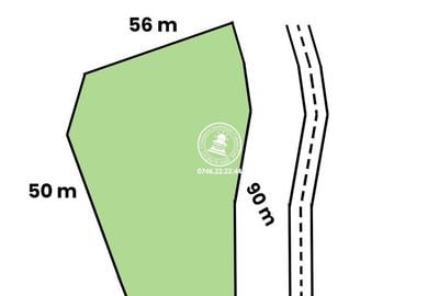 Teren de 2980 mp, în Grajduri