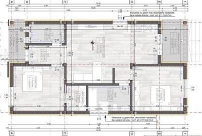 Casa Plan parter, 320 mp teren, 90 mp utili, Oltenia Garden-Pielesti - 3