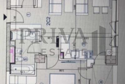 Apartament cu 2 camere, mobilat în Circumvalațiunii - 8