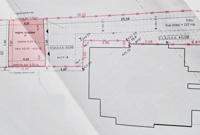 Teren Construcții intravilan de 222 mp, în Central - 1