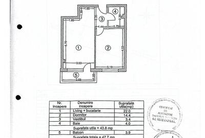 Apatament mobilat si utilat+loc parcare - 13