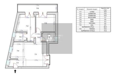 Apartament cu 3 camere decomandat în Drumul Găzarului - 3