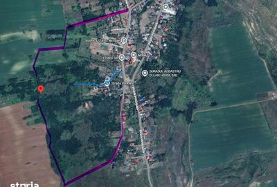 Teren de 400 mp, în Miroslava