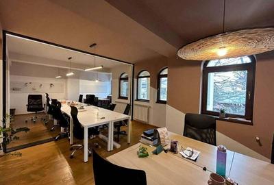 Casa moderna, 14 camere, finisaje lux, Barbu Vacarescu - metrou Stefan cel Mare - 12