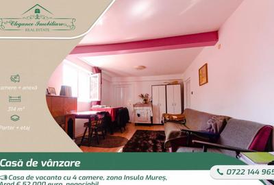 Casa de vacanta cu 4 camere, zona Insula Mure?, Arad - 1