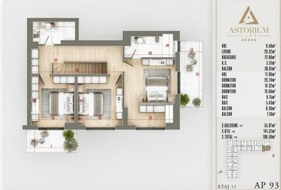 DUPLEX 4 CAMERE - FINISAJE UPPER PREMIUM / ASTORIUM LIFE! - 3