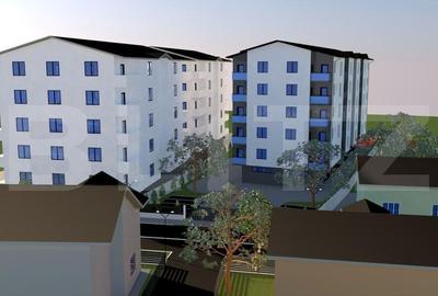 Apartament 3 camere, ansamblu nou, Radauti